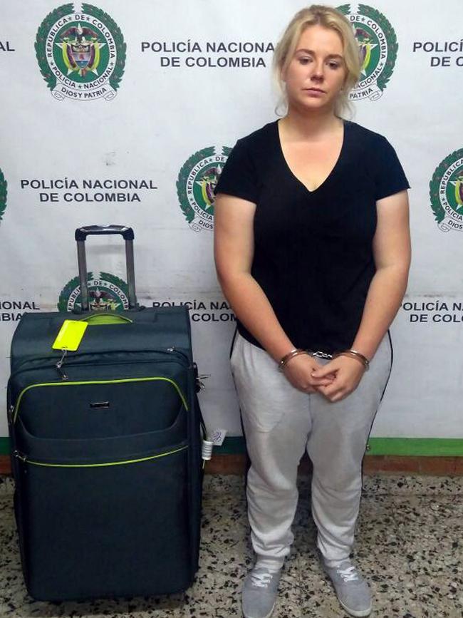 She spent three years in a Colombian prison.