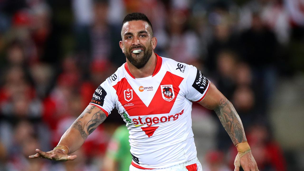 Dragons star forward Paul Vaughan has been stood down by the NRL after he breached the league’s strict coronavirus protocols.