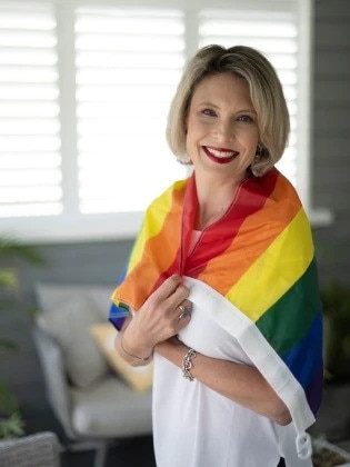 Former Liberal candidate Katherine Deves has hit out at colleagues who accused her of intolerance, saying she has friendships with a number of gay men.