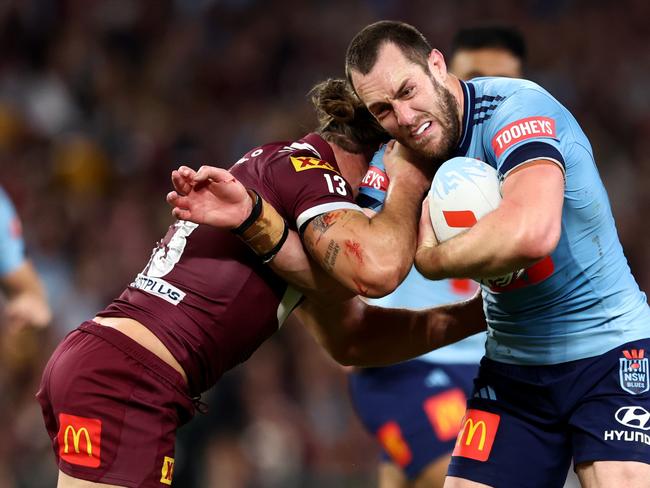 NSW skipper Isaah Yeo produced yet another inspirational performance. Picture: Getty Images