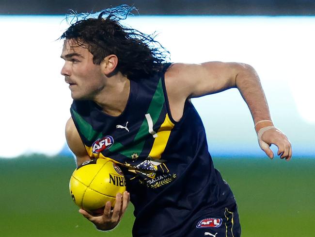 Nick Watson in action for the AFL Academy. Picture: Michael Willson/AFL Photos via Getty Images