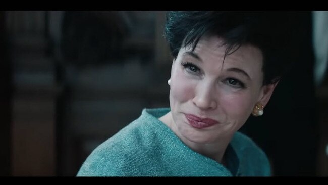 Renée Zellweger in the Judy Garland biopic.