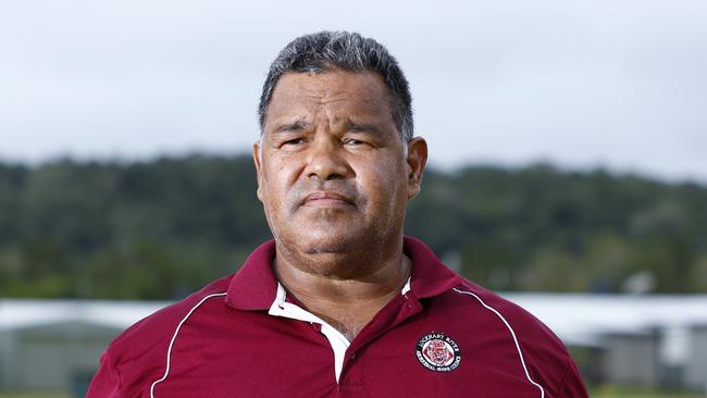 Wayne Butcher is the mayor of the Lockhart River Aboriginal Shire Council, about 760km north of Cairns. Picture: Brendan Radke