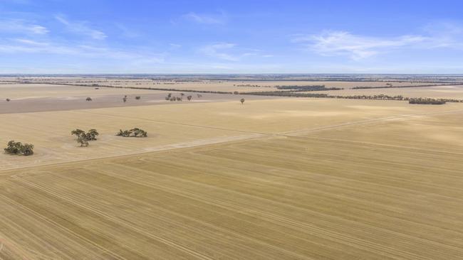 The three-farm Mallee cropping portfolio was listed for sale for about $10m-plus.