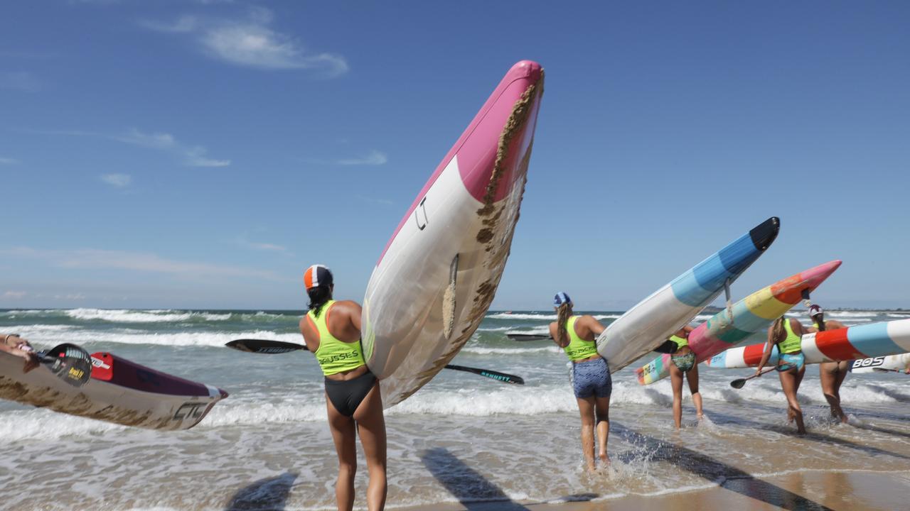 Action from day seven of the 2024 Aussies. Picture: SLSA