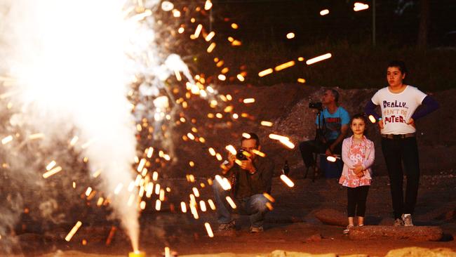 Territory Day cracker night in Darwin on Vesty's Beach.