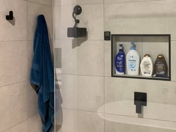 Mum's Kmart shower hack raises eyebrows. Picture: Facebook.