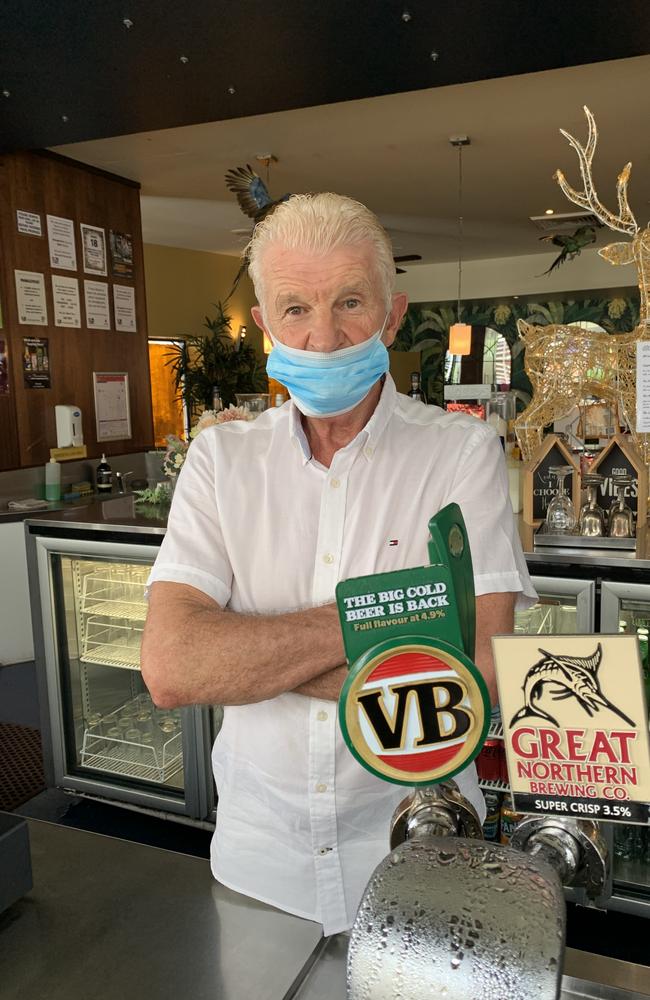 Golden Gecko publican Alan Venturi says the new beer tax threatens the survival of pubs like his own. Picture: Duncan Evans