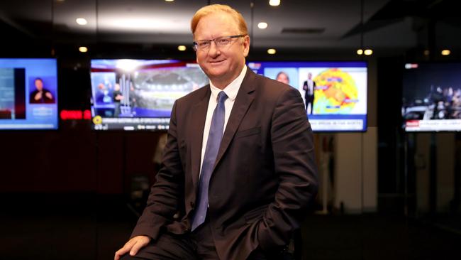 Sky News Australia chief executive officer Paul Whittaker. Picture: Jane Dempster/The Australian