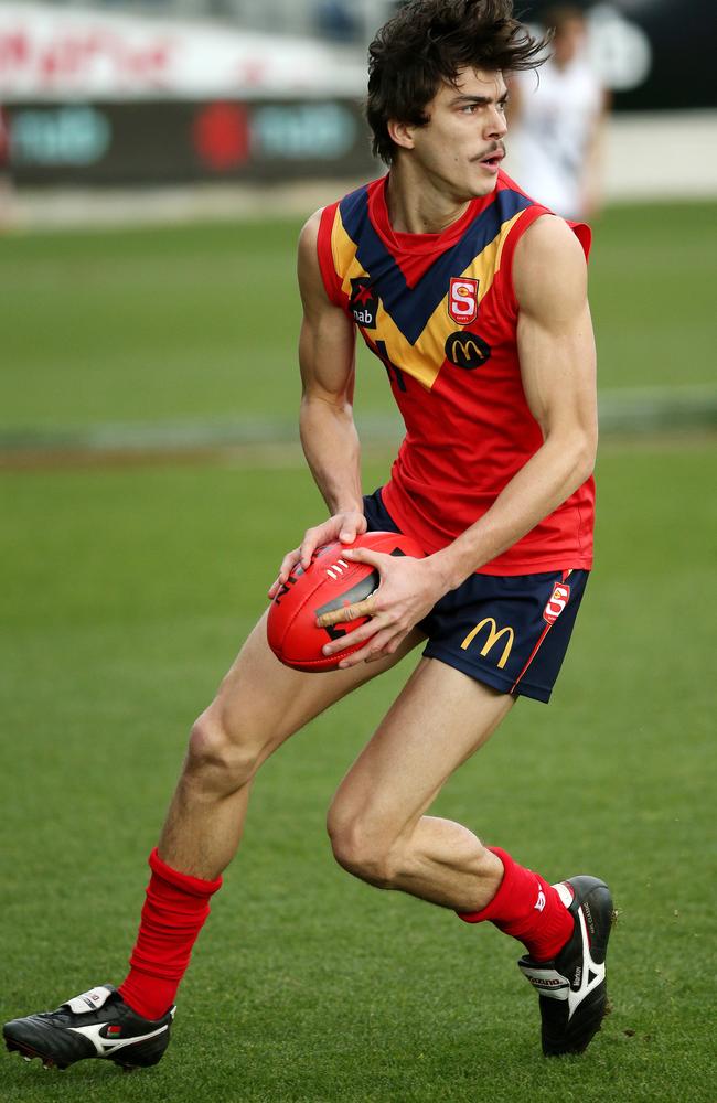 Oleg Markov in action for South Australia at the under-18 championships. Picture: Colleen Petch