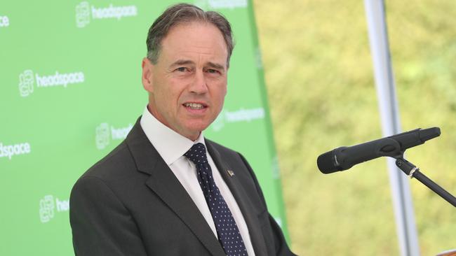 Health Minister Greg Hunt says the government has provided around $450 million to ice addiction programs. Picture: Alan Barber