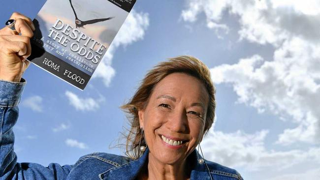 FLYING HIGH: Author Roma Flood has written a book about grief after facing more than a fair share of tragedy. Picture: John McCutcheon