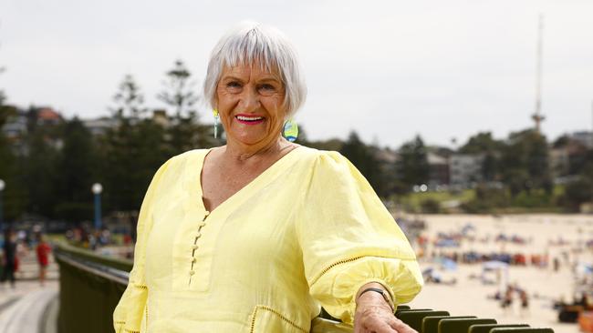 DAILY TELEGRAPH NOVEMBER 3, 2024. Trainer Barbara Joseph has runner Zouatica in the Big Dance at Randwick on Tuesday, pictured at Coogee Beach. Picture: Jonathan Ng