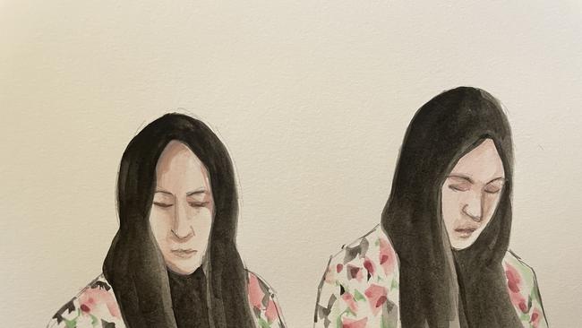 Sukhdeep Kaur, the wife of Rajwinder Singh, has spoken about their relationship while he stands trial for the alleged murder of Toyah Cordingley in 2018. Illustration: Julie Haysom.