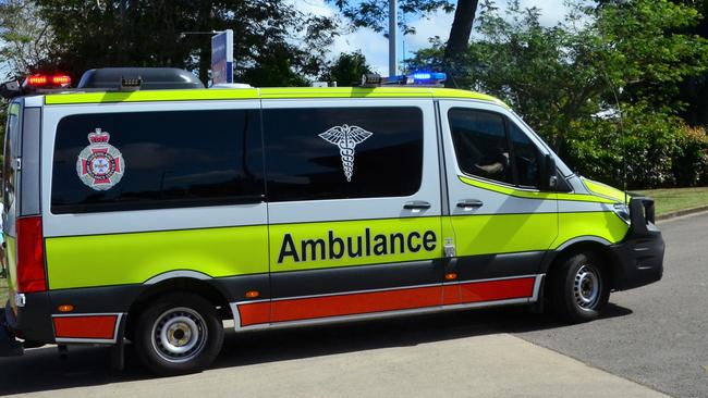 The man was taken to Biloela Hospital.