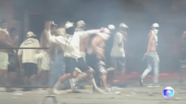 Riot erupts in Brazil after Santos FC's first relegation