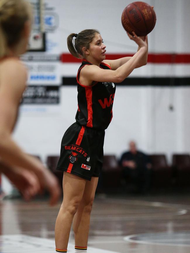 West Adelaide’s Jasmin Fejo. Picture: AAP/James Elsby