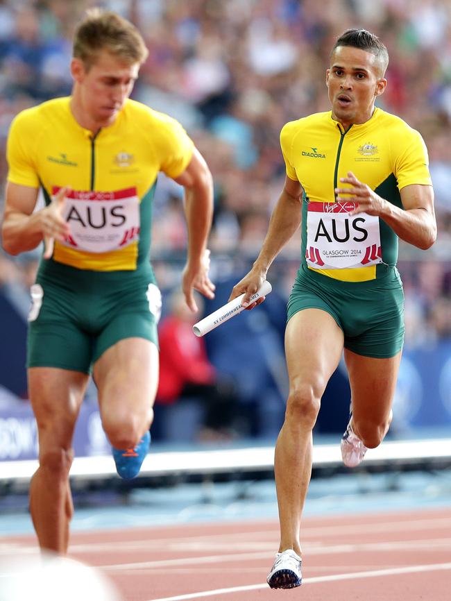 John Steffensen in action at the Glasgow Commonwealth Games. Picture: Adam Head