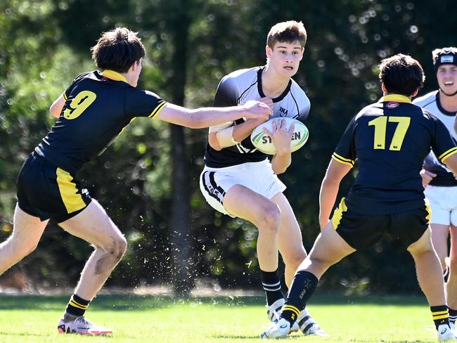 AIC First XIII rugby league game Iona v St Laurence's CollegeSaturday July 20, 2024. Picture, John Gass