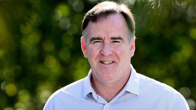 Newcastle Jets boss Lawrie McKinna: ‘Not everyone that comes to the A-League is a mad football fan. Some need a bit of help going berserk.’ Picture: Peter Clark
