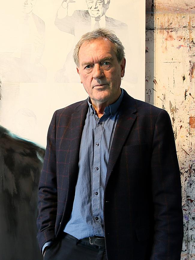 Artist Geoff Dyer passed away aged 73. Picture: SAM ROSEWARNE.