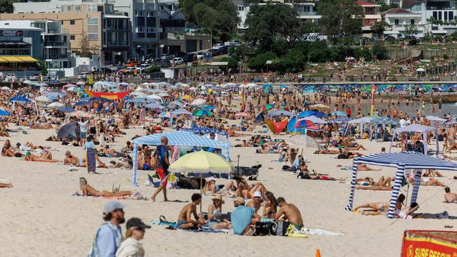 The incident occurred at Bondi Beach. Picture: David Swift