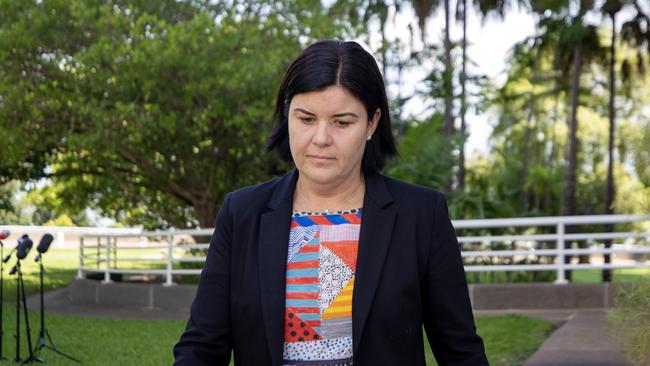 Chief Minister Natasha Fyles said she had talked to the Administrator’s office on the issue of reappointing a deputy. Picture: Liam Mendes / The Australian