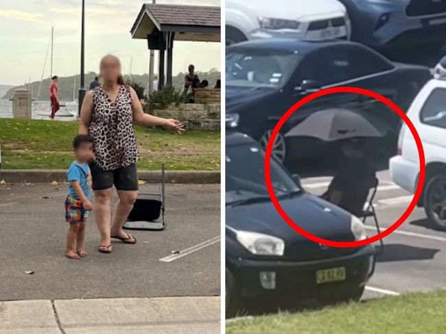 Debate erupts over people 'reserving' car spaces at beaches. Picture: Instagram/CreaturesOfManly