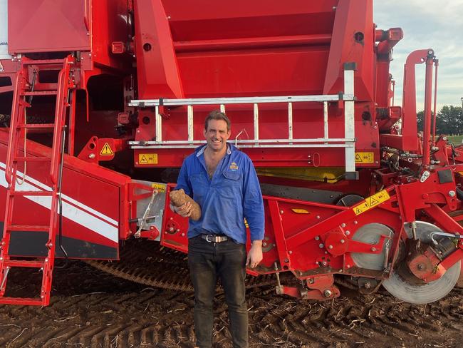 Xavier Toohey potato grower Wallace