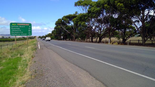 Main South Rd (Aldinga to Sellicks Beach) also made the list. Picture: RAA