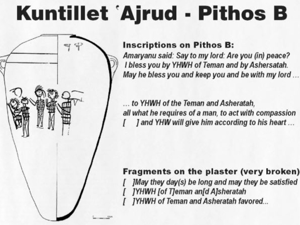 A translation of the inscriptions on Pithos B. Picture: Supplied