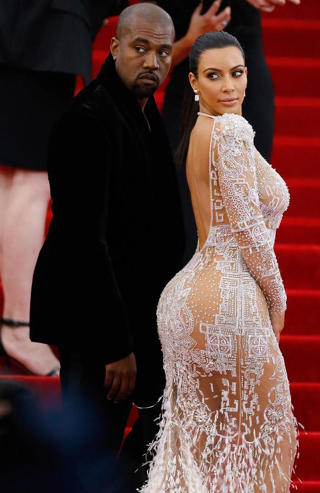 It is being reported that Kim Kardashian and Kanye West are getting divorced. Picture: John Lamparski/Getty Images