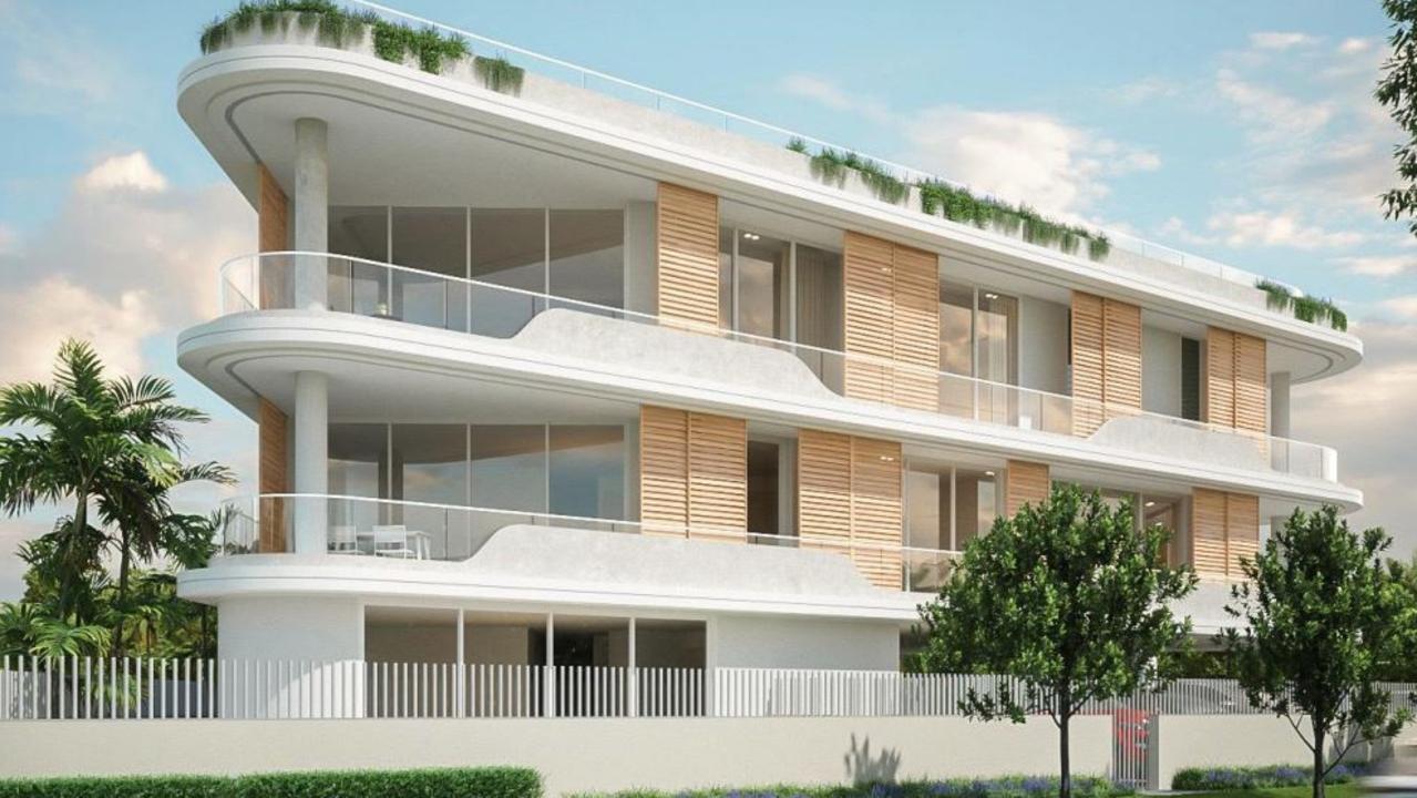 The proposed development at 22 Landsborough Parade, which will all go to one lucky winner.