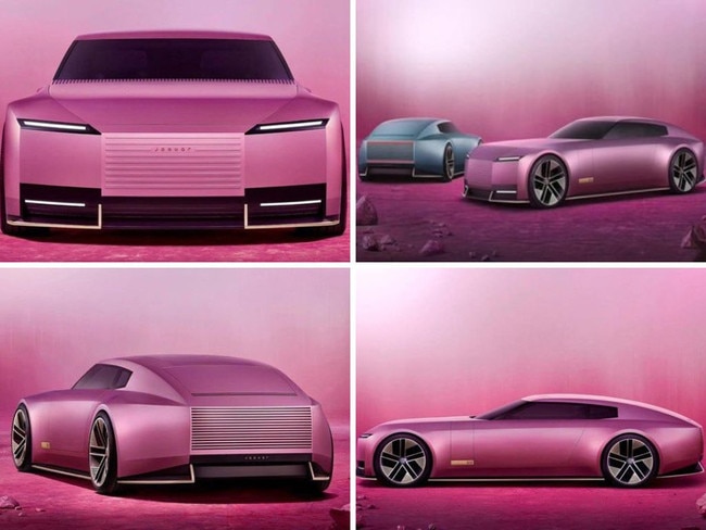 Jaguar rebrand the Pink {anther