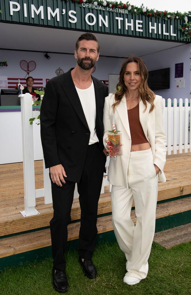 The couple step out at Wimbledon in July last year. Picture: Antony Jones/Getty