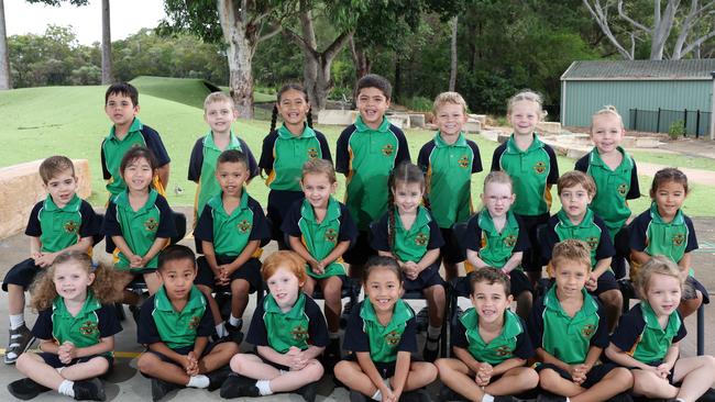 My First Year: Musgrave State School Prep Silver. Front Row: May, Coen, Phoenix, Mia, Jude, Charlie, Ariya. Middle Row: Nicolas, Summer, Michael, Maisie, Aria, Luna, Maximus. Back Row: Zayn, Harry, Korah, Kendall, Joseph, Evangeline. Picture Glenn Hampson. ,