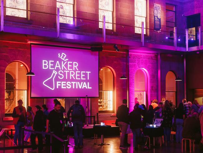 Beaker Street Festival Hub at the Tasmanian Museum and Art Gallery. Picture Fred and Hannah/Brand Tasmania.