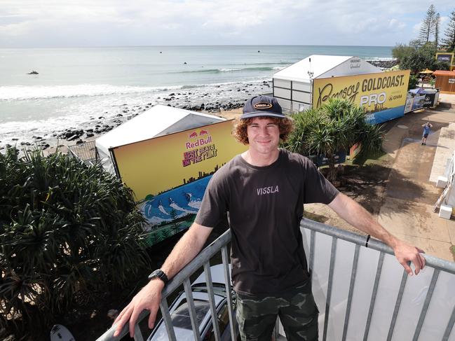 Liam O'Brien will be competing at the Gold Coast Pro this weekend. Picture Glenn Hampson