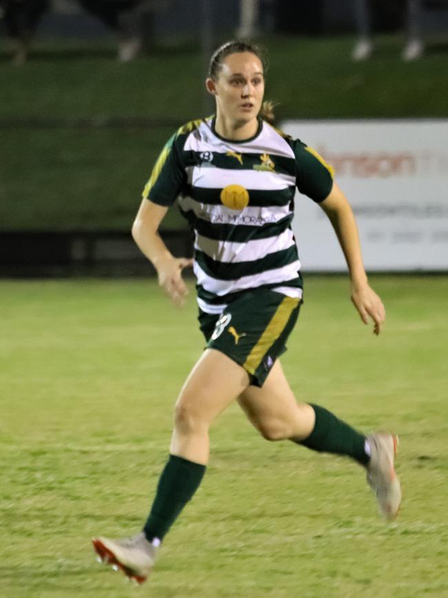Western Pride footballer Abbey Lloyd