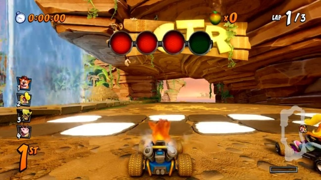 Crash Team Racing: Nitro-Fuelled gameplay footage