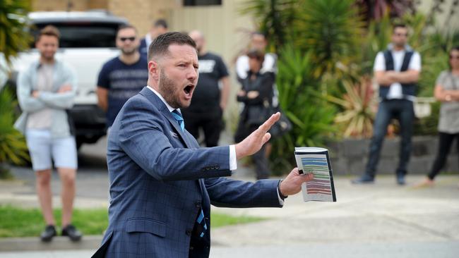 Real estate auctions and open houses were banned as part of a national cabinet crackdown on gatherings amid the coronavirus pandemic. Picture: Andrew Henshaw