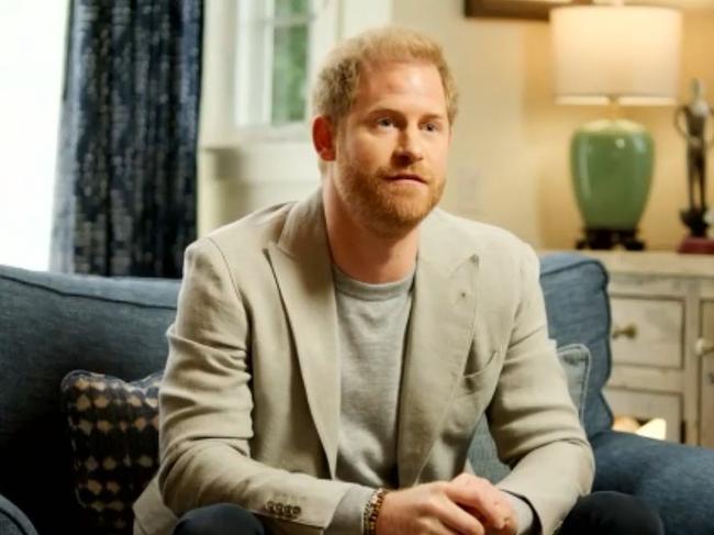 Prince Harry talks trauma in a livestreamed event.