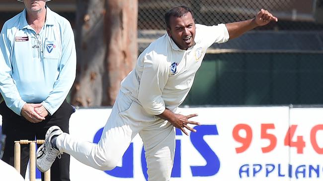 Issy Perera is carving up the ECA with Deepdene Bears. Picture: Josie Hayden