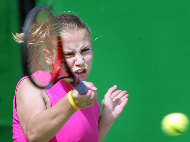 Dokic had to fight her way back into grand slam calculations, qualifying but being eliminated in the first round of the 2006 Australian Open. It was a tough part for Dokic to get back into regular grand slams, having just two qualifying attempts between the remainder of 2006 and the end of 2008 as she batted on the ITF circuit. Photo: Michael Klein