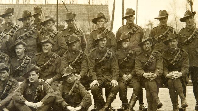 Mmore members of the Australian 13th Field Artillery Brigade.