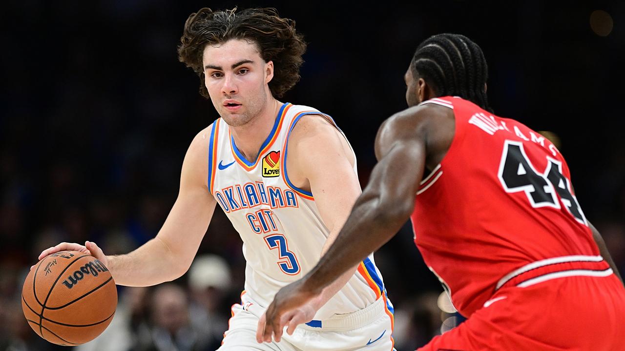 An opponent last season, Josh Giddey will be a Chicago Bull after the trade. Picture: Joshua Gateley/Getty Images