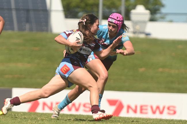 Mackay Cutters vs Central Queensland Capras Harvey Norman U17's Saturday 8 March 2025 Picture:Michaela Harlow