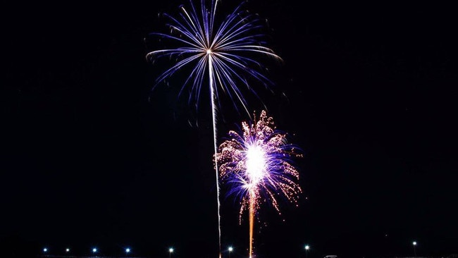 The fireworks display at Semaphore has been cancelled for New Year’s Eve. Picture: Mitchell Gibson