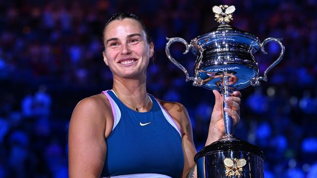 Aryna Sabalenka won the 2023 Australian Open. (Photo by Quinn Rooney/Getty Images)