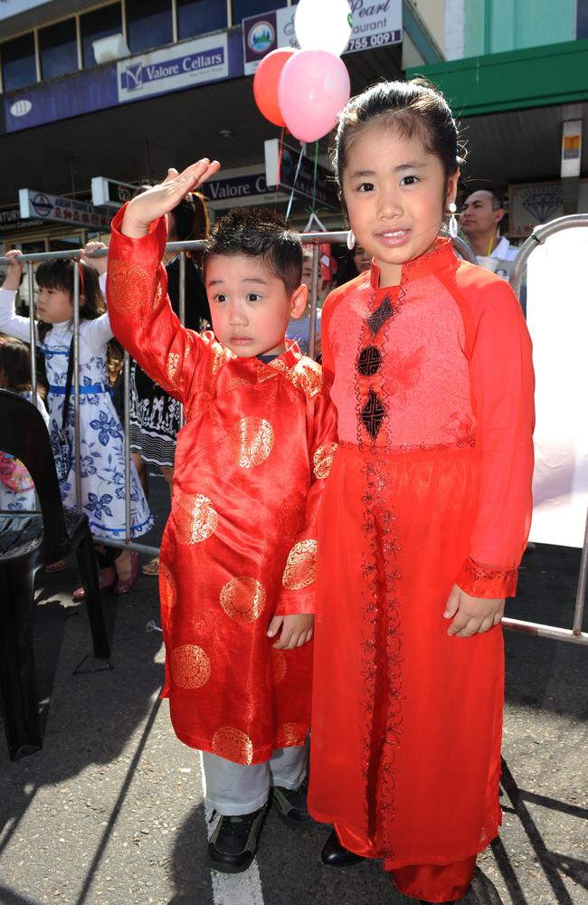 Roger and Melina Lee at the Cabramatta moon festival.